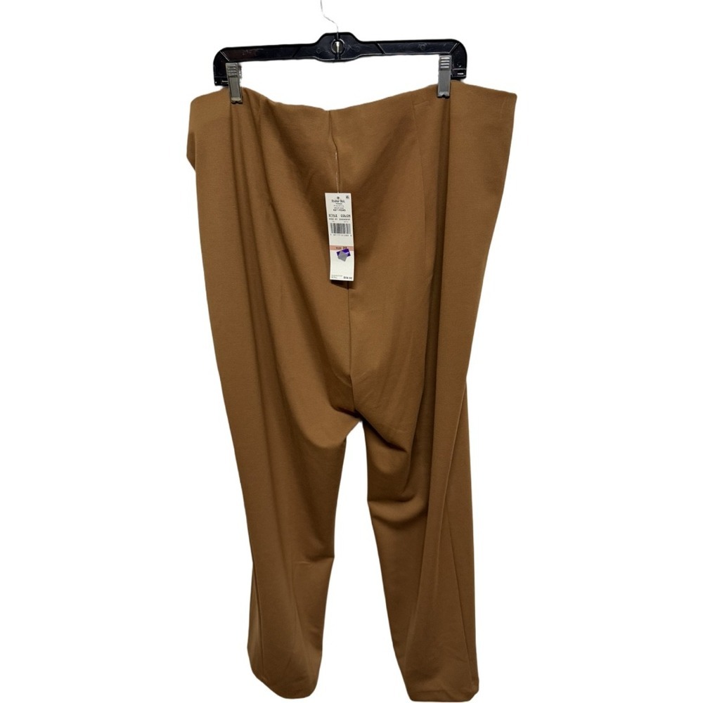 Ruby Rd Brown Pull On Suit Pants 2X Plus Size Bus… - image 4